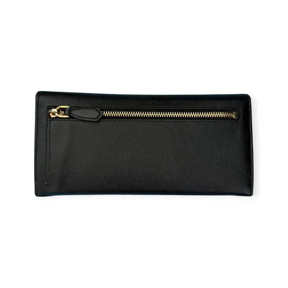 Authentic Prada Large Black Saffiano Leather Wallet - Picture 2 of 11